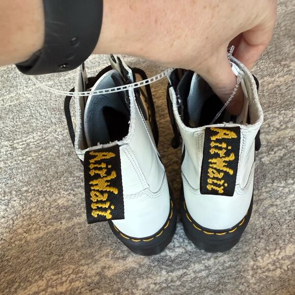 NWOT Dr. Martens White Jadon Boot Size 6 - Picture 5 of 9